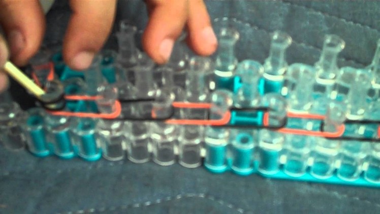 Rainbow Loom Keychain Bracelet