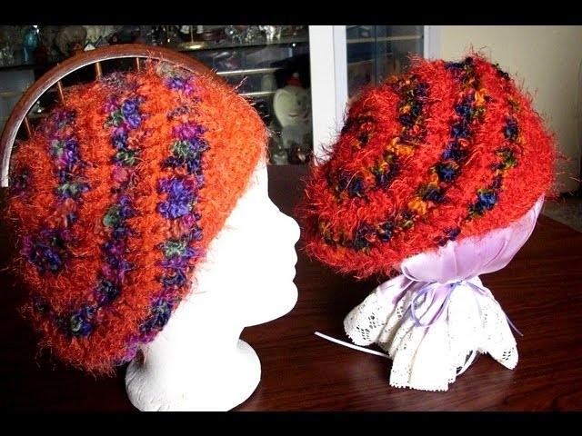 Spiral Slouchy Hat 4 Rounds 5-6