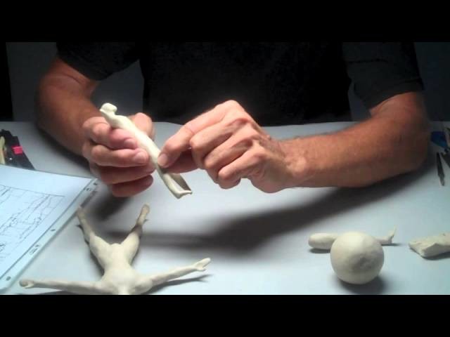 Star Man - Introduction to Sculpting the Human Figure - Creating the Maquette
