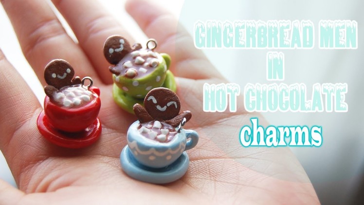 Tutorial: Gingerbread Men in Hot Chocolate charms