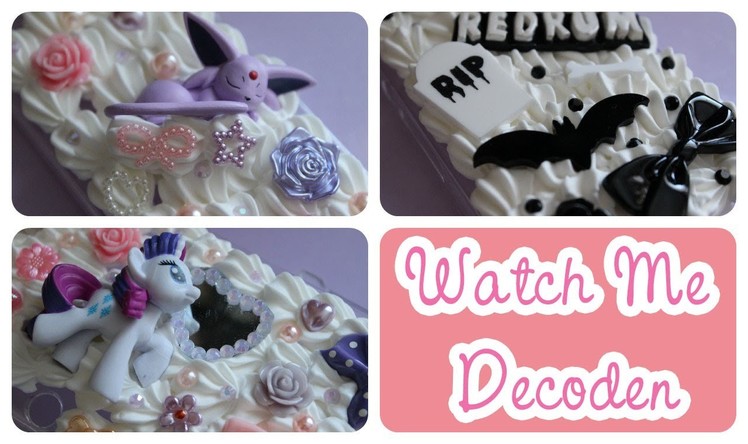Watch Me Decoden! Espeon, Creepy Cute and My Little Pony