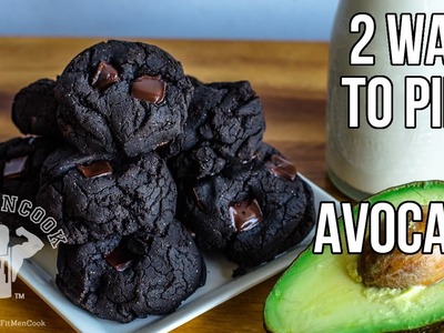 2 Ways to Pimp Avocado - Hummus & Dark Chocolate Cookies. Hummus de Aguacate y Galletas