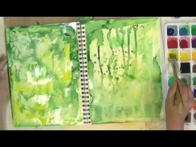 Art Journal Book of Backgrounds Session 1