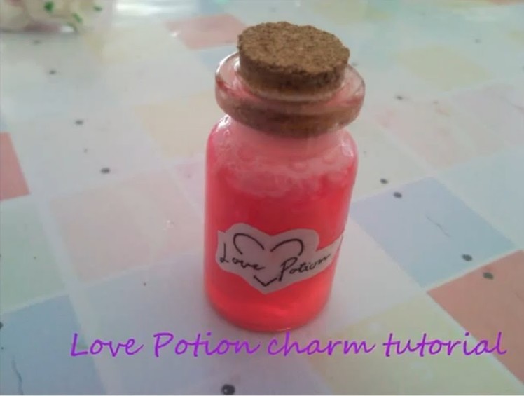 Bottle charms: Love potion tutorial