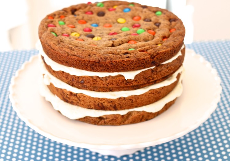 Chocolate Chip Cookie Cake - Gemma's Bigger Bolder Baking Episode 2 - Gemma Stafford