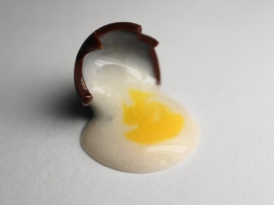 Chocolate Egg Tutorial, Miniature Food Tutorial
