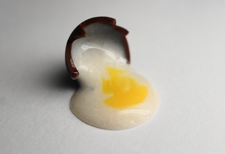 Chocolate Egg Tutorial, Miniature Food Tutorial