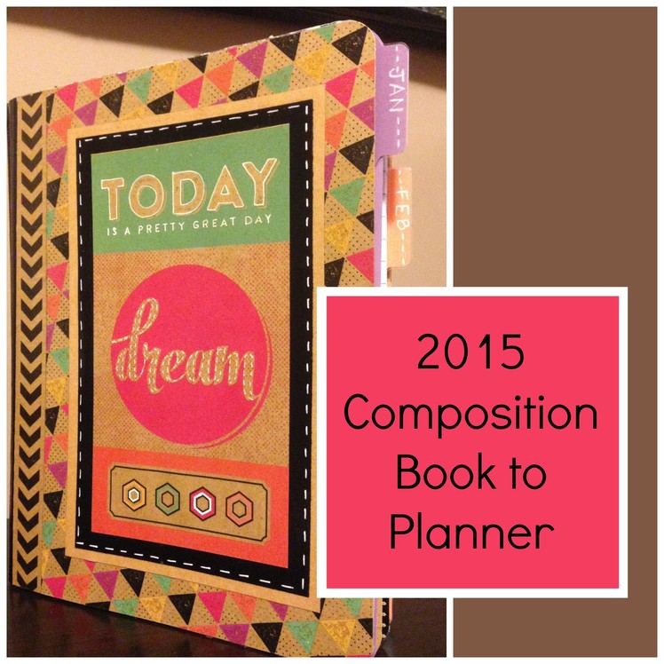 Composition Book to Planner Part Three of Three