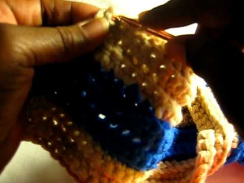 Crochet Cocoon Boot Slippers pt 6 of 9