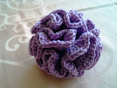 Crochet flower 25   Flower ball