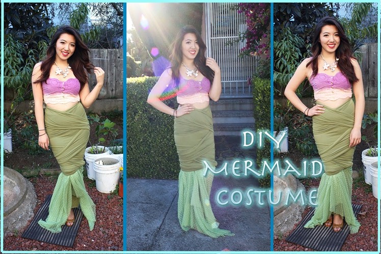D.I.Y Mermaid Tail Costume (Super Easy!)