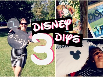 Disney DIYs Part 3- Disney Room Decor!