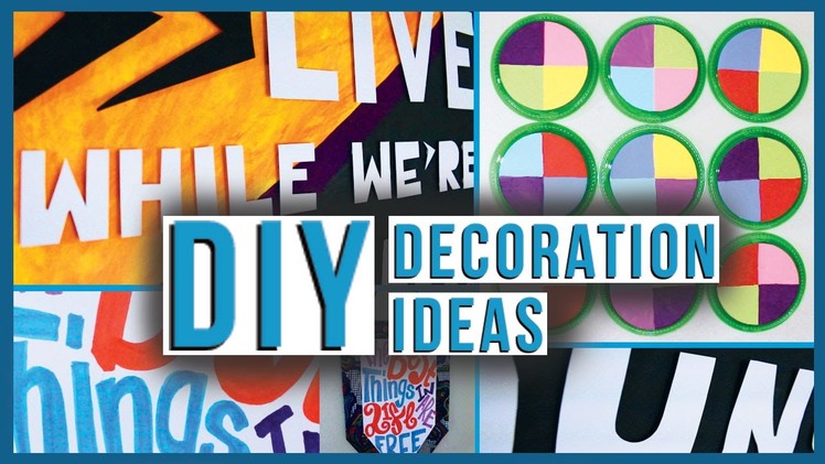DIY Affordable + Inexpensive Decoration IDEAS for your Walls!