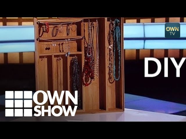 DIY: Create an ATTRACTIVE Jewelry Display! | #OWNSHOW | Oprah Winfrey Network
