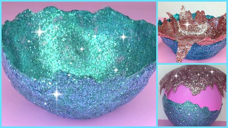 DIY Glitter Accent Bowl