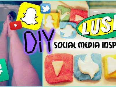 DIY LUSH: SOCIAL MEDIA INSPIRED! Bath Bombs, Bubble Bars, lip Scrub