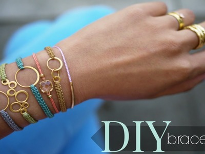 DIY macrame bracelet