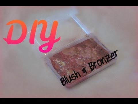 DIY Marbleized Cream Blush & Bronzer Duo -HowToByJordan