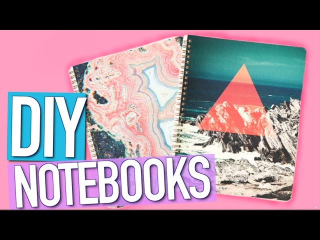DIY Notebook Supplies For Back To School 2015!