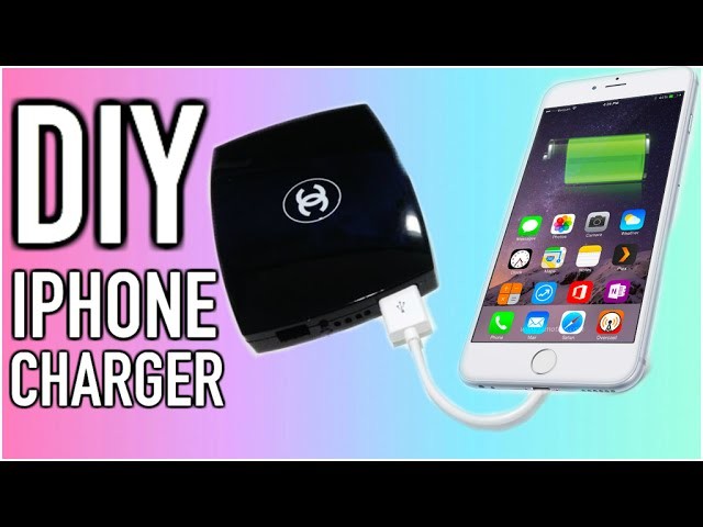 DIY Projects: Chanel Iphone Charger!