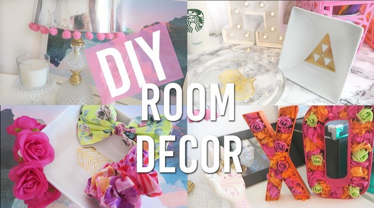 DIY Spring Room Decor | Pinterest and Tumblr Inspired ♡