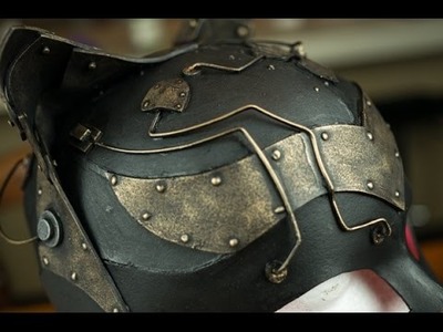 DIY Steampunk (or not) Mask for Catwoman Costume Ramble