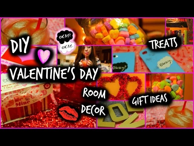 DIY Valentine's Day Treats, Room Decor, & Gift Ideas!!! | CartneyBreanne