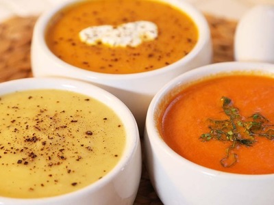 Fall Soup - 3 Delicious Ways