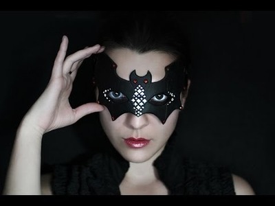 Halloween Bat mask tutorial by Aniko