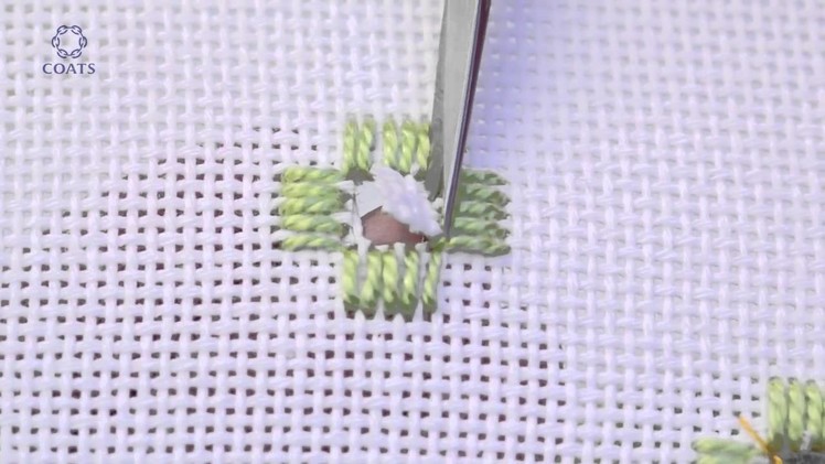 Hardanger Embroidery- Satin stitch