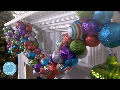 Holiday DIY: Colorful Ornament Garland - Martha Stewart