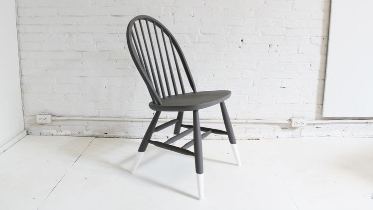 HomeMade Modern, Episode 5 -- DIY Dip Dye Chair