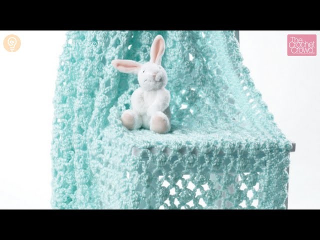 How To Crochet a Vintage Baby Blanket