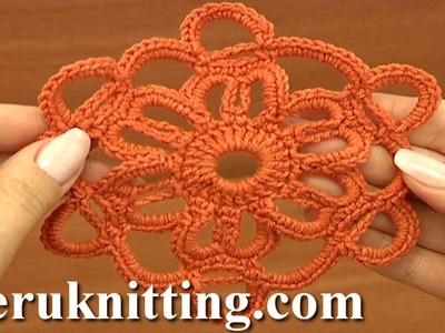 How to Crochet Motif Tutorial 11 Part 1 of 2
