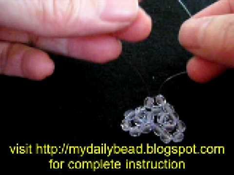 How to make a Simple Heart with Beads