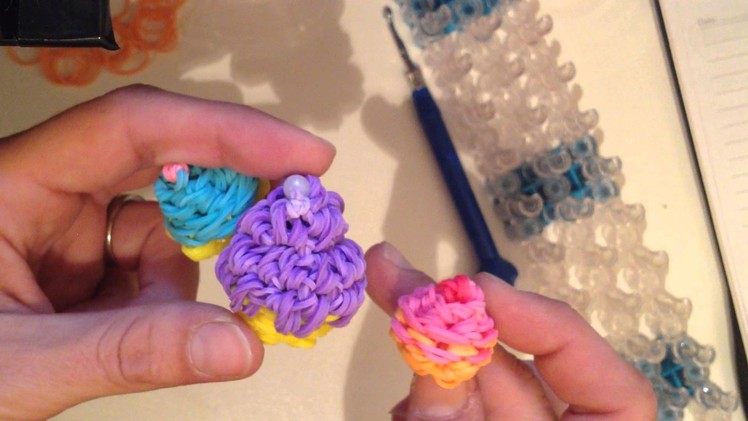 Intro to my New 3D MICRO and MINI Food Charms! Cupcakes, Cream Tarts Donuts & More! RAINBOW LOOM