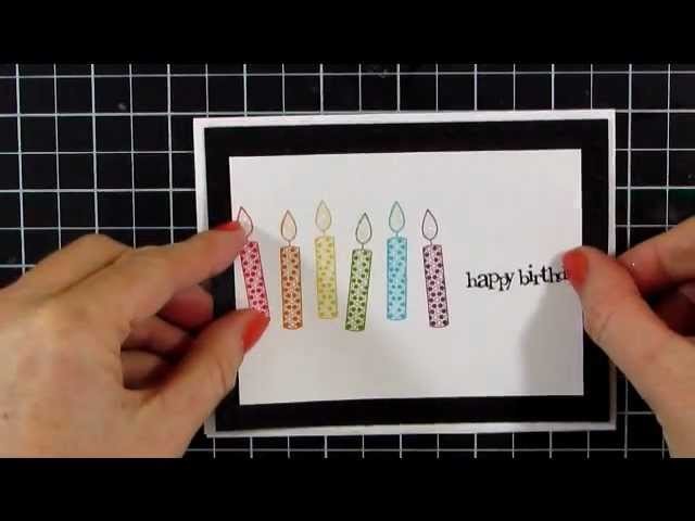 Party This Way Birthday Card Making