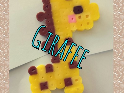 Perler Bead | Giraffe | #2