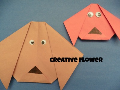 Perros hechos con cartulina  - Creative Flower