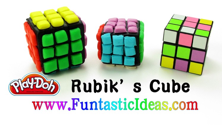 Play Doh Rubik's Cube How to withPlaydough