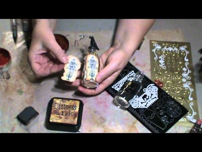 Pretty Potions & Poisons Apothecary Event Tutorial #2 - Altering Bottles & Tins (Part One of Two)