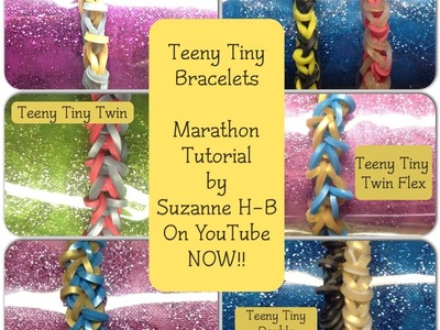 Teeny Tiny bracelets marathon tutorial!!