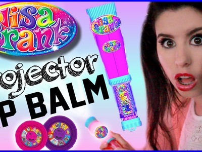 Trying Projector Lip Balm!? | Lisa Frank Projector Lip Balm Review & Demo!