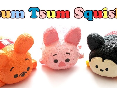 Tsum Tsum Pooh Homemade Squishy Tutorial