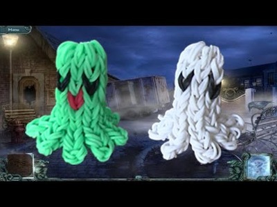 Tuto Rainbow Loom ghost. fantôme 3D ( By Raya )