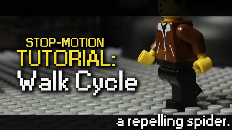 TUTORIAL: Minifigure Walk Cycle (Stop-Motion Animation.Brickfilm)