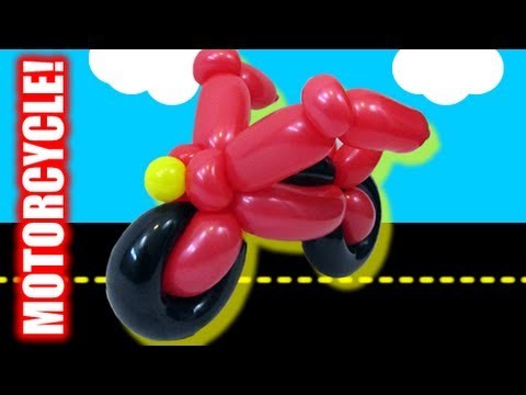 Tutorial Tuesday - Motorcycle Balloon Animal!