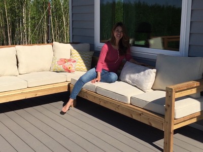 2x4 Outdoor Sectional Tutorial