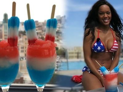 4th of July Spiked Bomb Pop - Tipsy Bartender