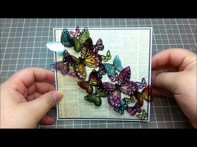 Acetate Butterfly Card